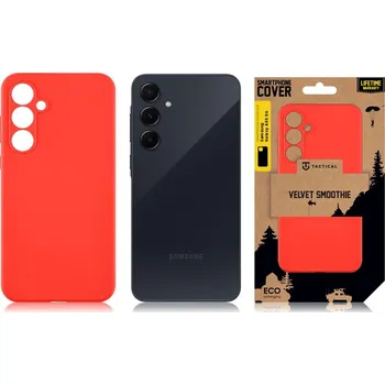 Pouzdro na mobilní telefon Zadní kryt Tactical Velvet Smoothie pro Apple iPhone 12/12 Pro, chilli