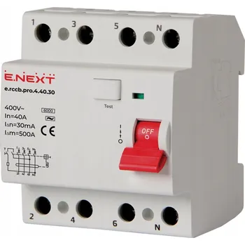 Proudový chránič Proudový chránič 4p 40A 30mA, typ pro