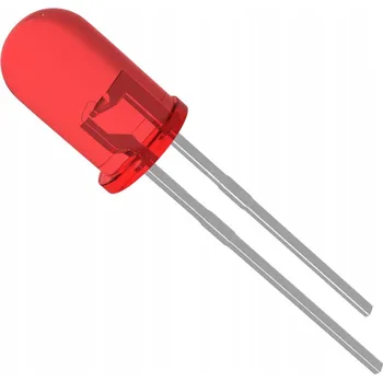 Polovodič LED dioda SE Dioda LED 5mm 3V Czerwona 5mm