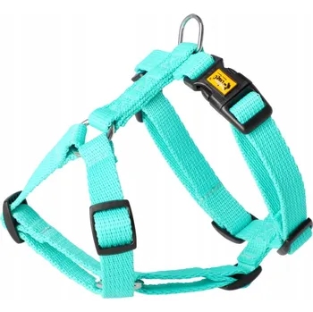 Postroj pro psa DINGO Postroj s Dvojitým Popruhem GUARD ENERGY, dvě přezky - mátové S