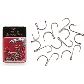 Rybářský háček HÁČKY HAKI SANGER IC DROP SHOT BAITPUSHER 1/0 - 8 ks
