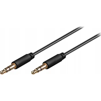 Audio kabel Audio kabel Goobay 69106 1,5 m 3,5 mm černý