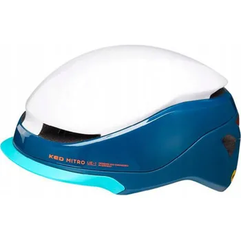 Cyklistická přilba Cyklistická helma KED MITRO City L modrá