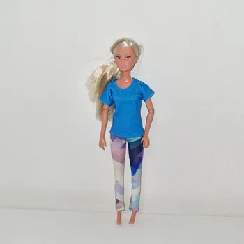 Barbie - oblečky pro panenku originální české - sportovní komplet dlouhé kalhoty - mix Motiv: 3