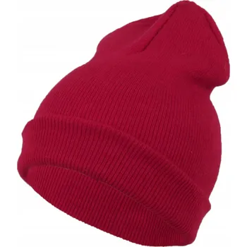 Čepice W242C ZIMNÍ ČEPICE HAKER SKŘÍTEK BEANIE ČERVENÁ