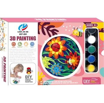 kreativní sada Alltoys 3D malování květiny