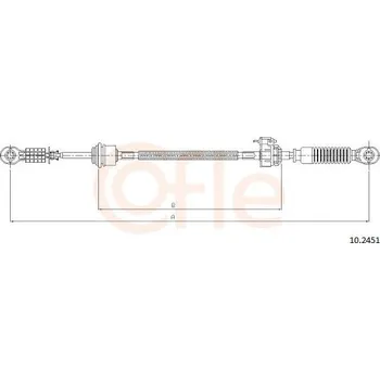 Tazne lanko, rucni prevodovka COFLE 10.2451