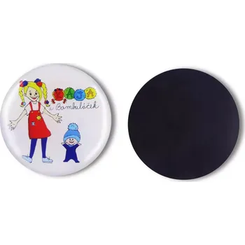 Dekorativní magnet Magnetka Kája a Bambuláček 45 mm