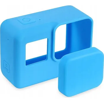 Pouzdro na mobilní telefon Silikonové pouzdro + víčko pro GoPro Hero 5 6 7