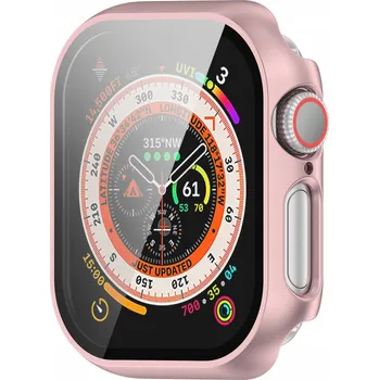 Pouzdro na mobilní telefon Pouzdro pro chytré hodinky Apple Watch 45 + Sklo