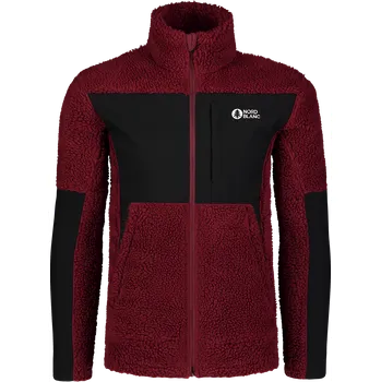 Pánská mikina NORDBLANC Gleamy NBSFM7642 vínová