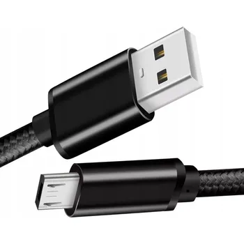 Datový kabel Kabel USB - microUSB typ B Eurolook 1 m černý