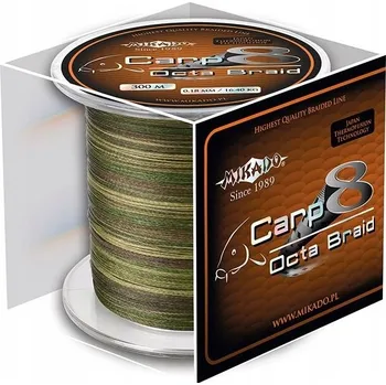 Mikado Šňůra CARP OCTA BRAID 0,16mm 600m Camo
