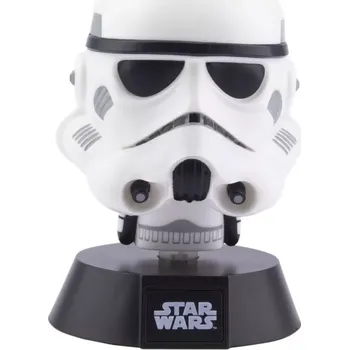 Figurka CurePink Plastová dekorativní svítící Star Wars Hvězdné války Stormtrooper