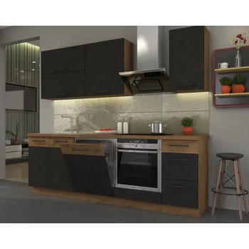 Kuchyňská linka Stolarz-Lempert Kuchyňská linka Vigo Matera mat - Sestava 5
