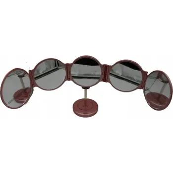 Zrcadlo Skládací kosmetické Zrcadlo s otočením o 360 stupňů