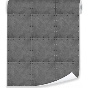 Tapeta Tapeta BETON 3D Šedá Loft Tapety na Zeď Role