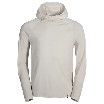 Zajo Nova M Merino Hoodie Volná mikina z merino vlny s poutky na palce a kapucí