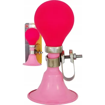 Zvonek na kolo Dětský cyklistický klakson / zvonek na kolo růžový BABY BIKE