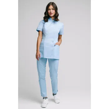 Kuchyňská zástěra SPAWEAR ZÁSTĚRA ZÁSTĚRA IGA+ SVĚTLE MODRÁ XXL