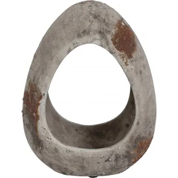 Zahradní dekorace Pítko/koupátko pro ptáky L šedé