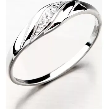 Šperk Krásný prsten se zirkony DZ2084-B velikost 52