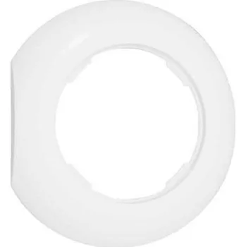 vypínač Rámeček pro vypínače a zásuvky, koncový bílý LOFT