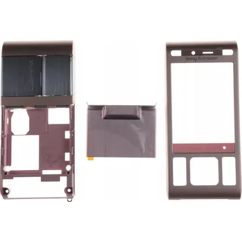 Pouzdro na mobilní telefon Kryt Sony Ericsson C905 přední (a-cover) rámeček růžový - Nový kryt telefonu