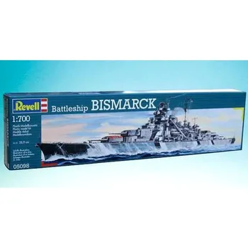 Plastikový model 05098 - Battleship BISMARCK (Revell 1:700)