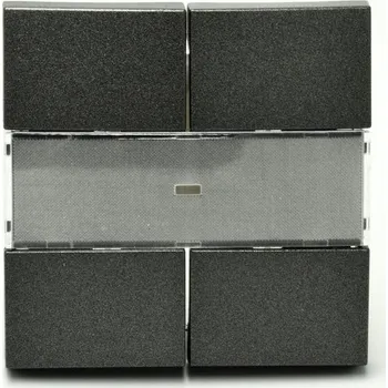 vypínač Dvojitý vypínač Klasik Efapel grafitový 90600TIS