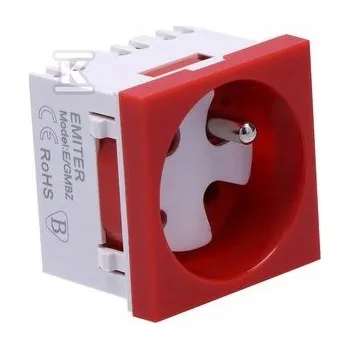 Elektrická zásuvka Spojka Emiter 230 V IP20 16 A