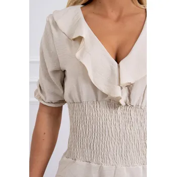 Dámské šaty Dámské letní šaty s volánky K-Fashion, UNI i519_20106-U