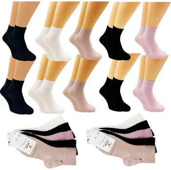 Dámské ponožky Sada 10 párů ponožky z Modalu Dámské Vysoké Teplé Pohodlné 38-42