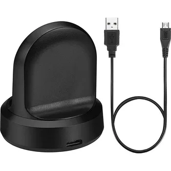 Příslušenství k chytrým hodinkám Nabíjecí kolébka nabíječka pro hodinky SAMSUNG GEAR S3 Frontier Classic a S2