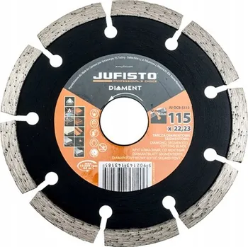 Řezný kotouč DIAMANTOVÝ KOTOUČ PRO ŘEZÁNÍ BETONU turbo 115 mm