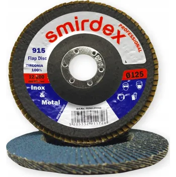 Brusný kotouč Lamelový brusný kotouč plochý 125x22 P80 Zirkon