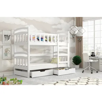 Dětská postel Patrová postel K - KASPER s úlož.prostorem