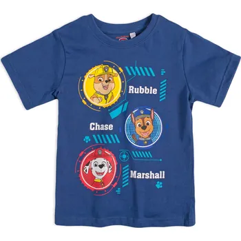 Chlapecké tričko PAW PATROL MASTERS modré Velikost: 122