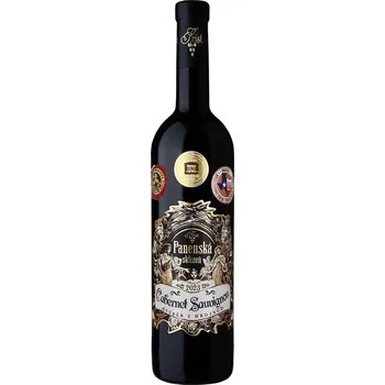 Víno Vinařství Krist, Cabernet Sauvignon, Panenská sklizeň, výběr z hroznů, 2023, 13,5%, 0,75 l, (holá láhev)