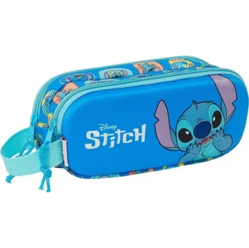Penál Dvoukomorové pouzdro Disney Stitch