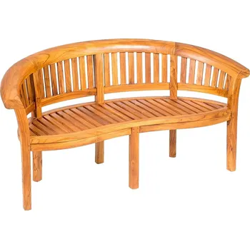 Zahradní lavice DEOKORK Teaková lavice FABIO II