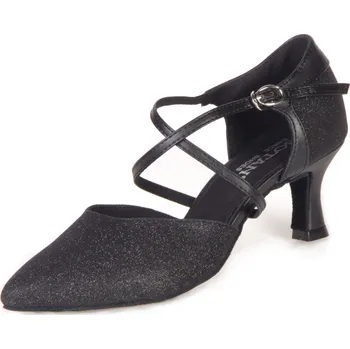 Dámské lodičky Dámské taneční boty Botan BS-5 černá 6,5 cm Flare Velikost: 39