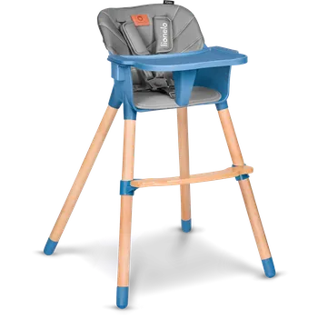 Dětský pokoj LIONELO Jídelní židlička Koen 2v1 Blue Sky