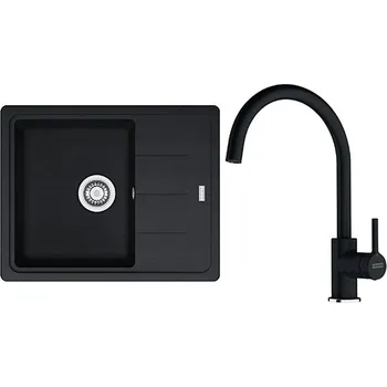 Granitový dřez Franke Kuchyňský dřez set G278O BFG 611-62 onyx + baterie FC 6018.071 onyx