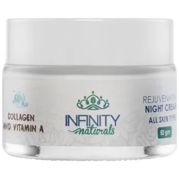 Pleťový krém INFINITY NATURALS noční krém s kolagenem a vitaminem A