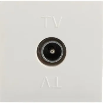 Elektrická zásuvka Anténní zásuvka nástěnná Kanlux bílá