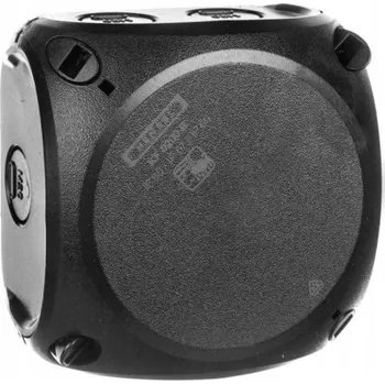 Elektroinstalační krabice Elektroinstalační krabice na omítku Hensel 93 x 93 x 62 mm KF0200B Černá