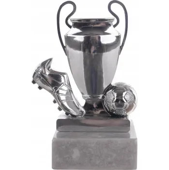 Figurka Statuetka figurka Victoria B326/S fotbal trofej s mramorovým podstavcem
