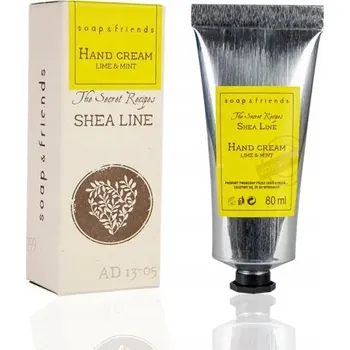 Péče o ruce Krém na ruce Soap&Friends Shea Limetka & Mint 80 ml