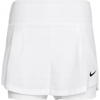 Kraťasy Tenisové kraťasy dámské Nike Court Dri-Fit Advantage bílá/bílá/černá L